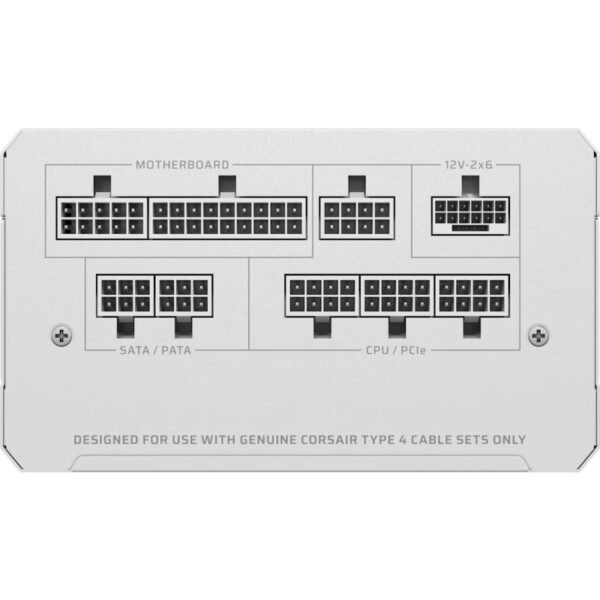Sursa CORSAIR RM1000e 1000W ATX3.1 WHITE, Full Modulara - CP-9020294-EU