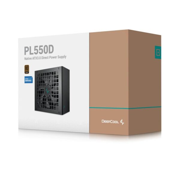 Sursa DEEPCOOL PL550D V2 550W 80 PLUS Bronze - R-PL550D-FC0B-EU V2