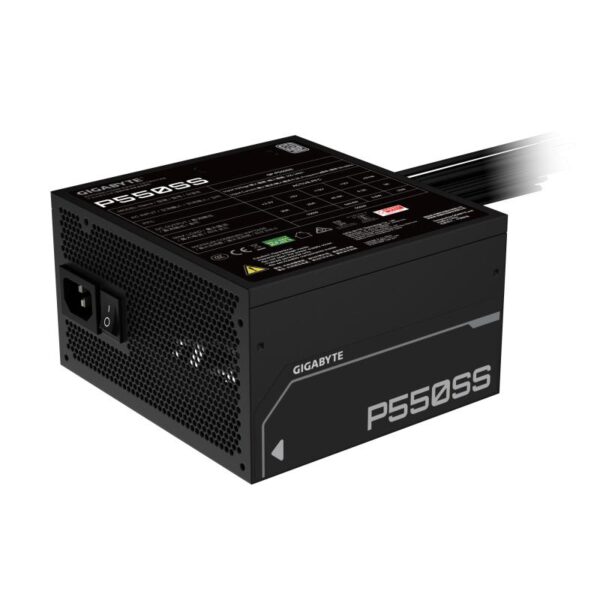 Sursa GIGABYTE P550SS 550W, Active PFC, ATX 12V, 80 PLUS SILVER - GP-P550SS