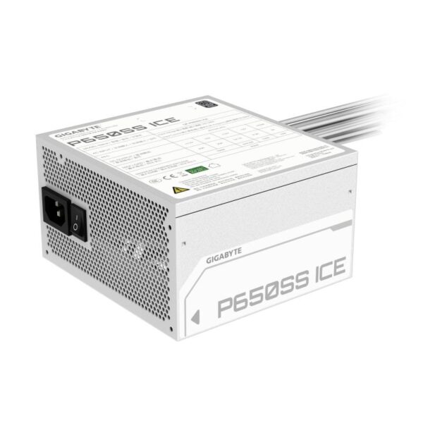 Sursa GIGABYTE P650SS ICE 650W, Active PFC, ATX 12V, 80 PLUS SILVER - GP-P650SS ICE