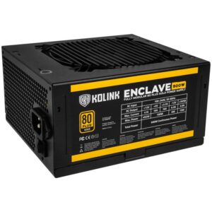 Sursa Kolink Enclave 80 PLUS Gold modular 500W, CPU - KL-G500FM