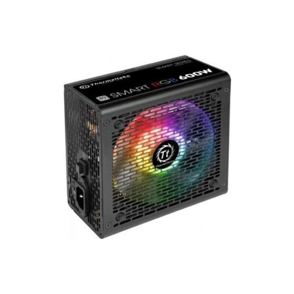 Sursa Thermaltake Smart RGB 600W iluminare RGB, certificata 80 PLUS - SPR-0600N