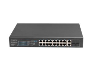 Switch 16x 100 Mb PoE+ / 2x 1 Gb / 1x SFP, rack 19", fara management - RSFE-16P-2C-250