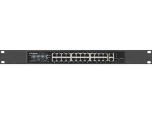 Switch 24x 100 Mb PoE+ / 2x combo, rack 19", Gigabit Ethernet - RSFE-24P-2C-360