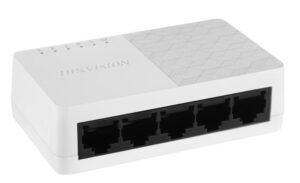 Switch 5 porturi Hikvision DS-3E0105D-E; L2, Unmanaged - DS-3E0105D-O