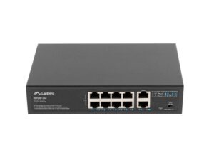 Switch 8x 100 Mb PoE+ / 2x 1 Gb, fara management, rack 10"/19" - RSFE-8P-2GE-120