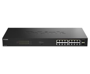 Switch D-Link 16 port GE PoE Unmanaged, capacitate 36 Gbps - DGS-1018P/E