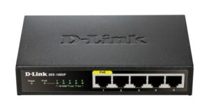 Switch D-Link DES-1005P, 5 port, 10/100Mbps