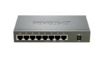 Switch D-Link DES-1008PA, 8 porturi 10/100Mbps, 4 porturi PoE 802.3af