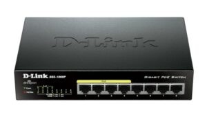 Switch D-Link DGS-1008, 8 port, 10/100/1000 Mbps - DGS-1008P