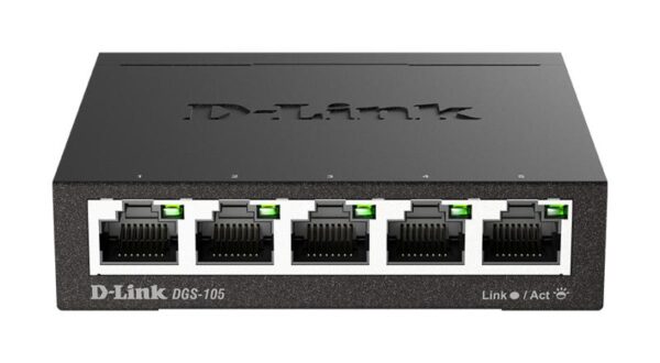 Switch D-Link DGS-105, 5 port, 10/100/1000 Mbps