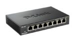 Switch D-Link DGS-108, 8 port, 10/100/1000 Mbps