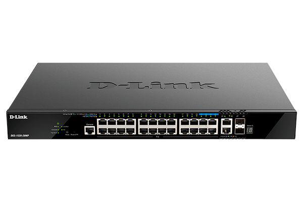 Switch D-Link DGS-1520-28MP, 28 porturi Gigabit, 24 x 10/100/1000Base-T, 2