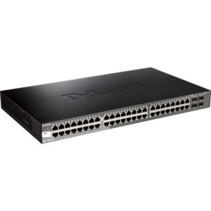 Switch D-Link DGS-1520-52, 48 porturi Gigabit, 4 porturi SFP