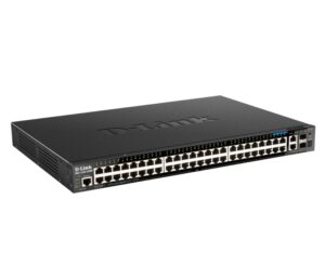 Switch D-Link DGS-1520-52MP, 48 porturi Gigabit, 2 porturi SFP+