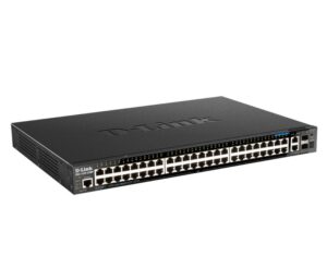 Switch D-Link DGS-1520-52MP, 48 porturi Gigabit, 2 porturi SFP+