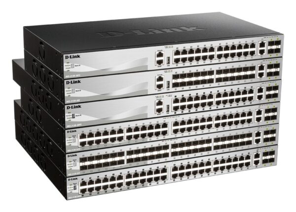 Switch D-Link DGS-3130-54TS/E, 54-Port Gigabit SFP L3 Stackable Managed Switch