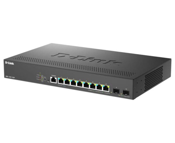 Switch D-Link DMS-1250-10SP, 8 porturi Gigabit, 2 porturi SFP+