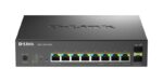 Switch D-Link DMS-1250-10SPL, 8 porturi Gigabit, 2 porturi SFP+