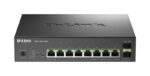 Switch D-Link DMS-1250-10SPL, 8 porturi Gigabit, 2 porturi SFP+