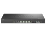 Switch D-Link DMS-1250-12TP, 8 porturi Gigabit, 2 porturi SFP+
