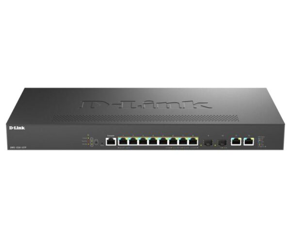 Switch D-Link DMS-1250-12TP, 8 porturi Gigabit, 2 porturi SFP+