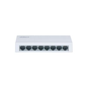 Switch Dahua 8 porturi Unmanaged, PFS3008-8ET-L, Interfata: 8 x 10/100