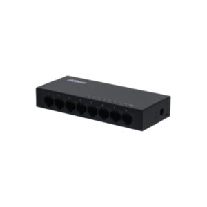 Switch Dahua PFS3008-8GT; 8 ports 10/100/1000Mbps; 186mm×106mm×33mm