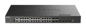 Switch DLink DXS-3410-32XY, 24 Ports 10G + 4 Ports 10G SFP SFP28 - DXS-3410-32XY/E