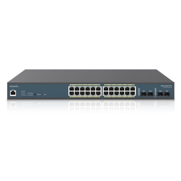 Switch EnGenius Fit Managed / stand-alone 19i 24-port 410W - EWS7928FP-FIT
