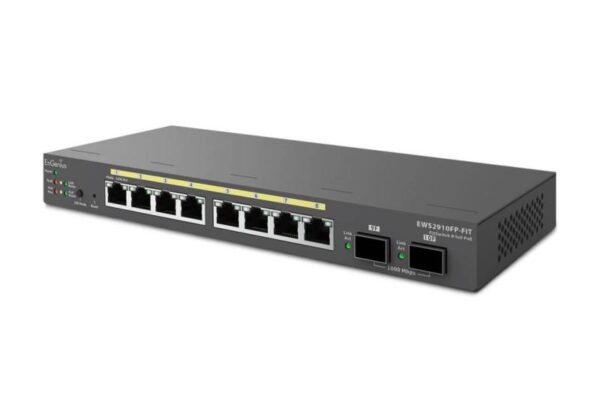 Switch EnGenius Managed / stand-alone Desktop 8-port GbE 130W - EWS2910FP-FIT