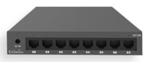 Switch Engenius Unmanaged Desktop 8-port GbE, standard wireless L1 - ES108
