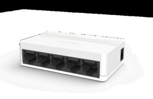 Switch Hikvision DS-3E0105D-E, 5-port, fara management