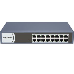 Switch Hikvision DS-3E0116R-O: 16 × 10/100 Mbps RJ45 Port