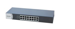 Switch Hikvision DS-3E0516R-O: 16 × 10/100/1000 Mbps RJ45 Port
