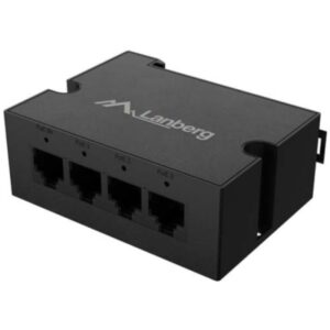 Switch Lanberg DIN-GE4-BT-90W, 4 porturi 1000BASE-T, Unmanaged