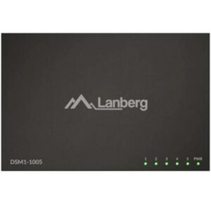 Switch Lanberg DSM1-1005, 5 porturi 1000BASE-T, Unmanaged