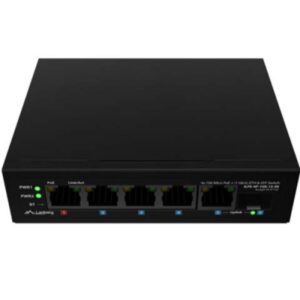 Switch Lanberg ILFE-4P-1GE-1S-90, 1 port 100BASE-T 802.3bt PoE++