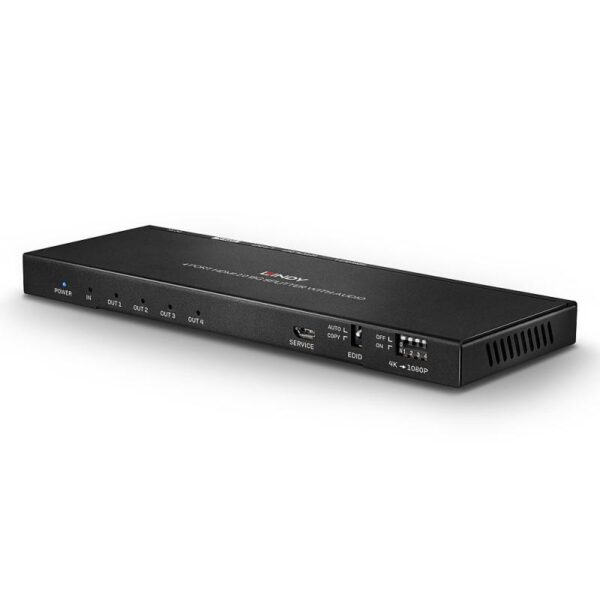 Switch Lindy 4 porturi HDMI 18G, latime de banda suportata 18Gbps - LY-38231