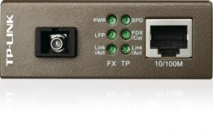 Switch media convertor TP-Link, 2 porturi - MC112CS