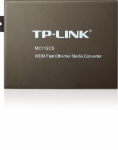 Switch media convertor TP-Link, 2 porturi - MC112CS