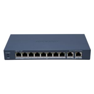 Switch PoE Hikvision DS-3E1310HP-EI (B): 8 x 10/100M PoE Ports