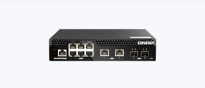 Switch QNAP M2106R CPU Marvell 98DX2528, 6 porturi 2.5Gbps - QSW-M2106R-2S2T