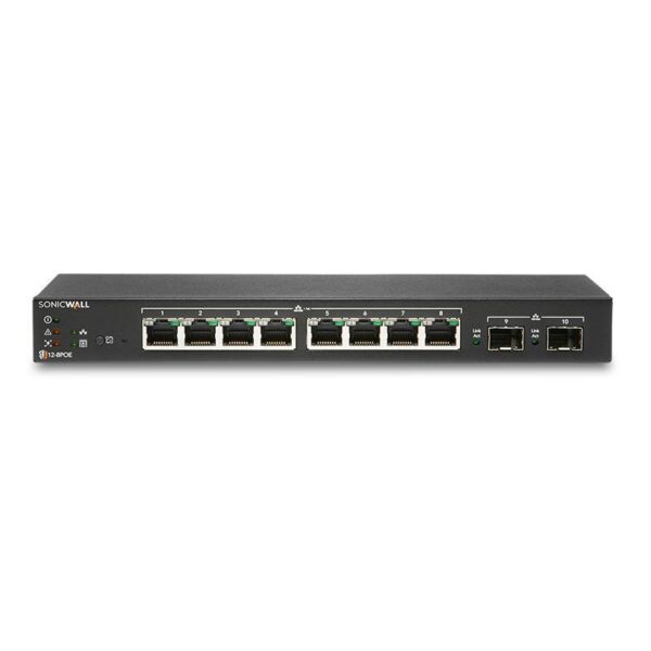 Switch SonicWall SWS12, 8 port, ﻿ 10/100/1000 Mbps - 02-SSC-2462