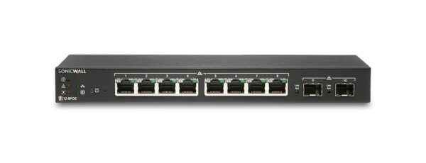 Switch SonicWall SWS12 8 porturi Gigabit, 2 porturi SFP - 02-SSC-2463