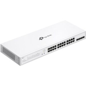 Switch TP-Link cu 28 de porturi, 24× Gigabit 802.3af/at - FESTA FS328GP