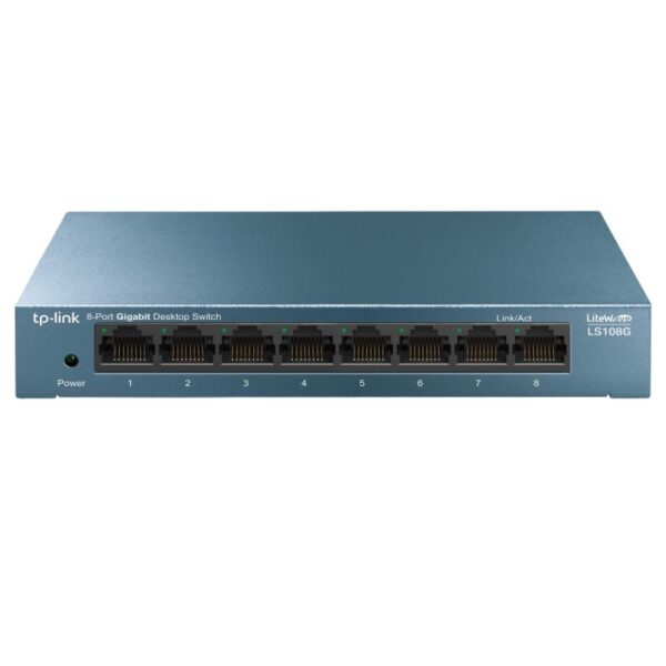 Switch TP-LINK LS108G, 8 port, 10/100/1000 Mbps