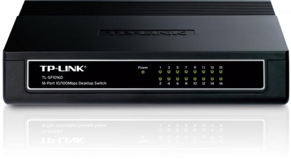 Switch TP-Link TL-SF1016D, 16 port, 10/100 Mbps