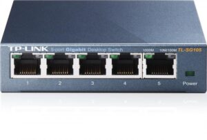 Switch TP-Link TL-SG105, 5 port, 10/100/1000 Mbps