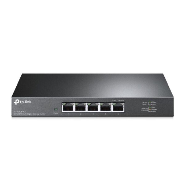 Switch TP-Link TL-SG105-M2, 5 porturi 2.5G, Desktop